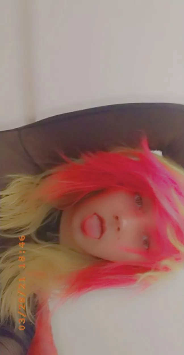 Manic Panic Electric Lizard And Three different Neon Pinks To Make Me Glow Under Blacklight 💕 posted by Cyber_Punk99