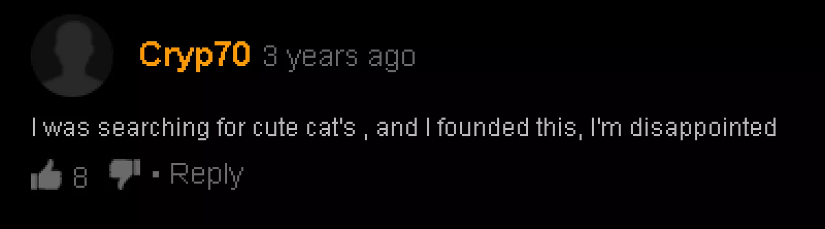 Mans dissapointed by GZS72619