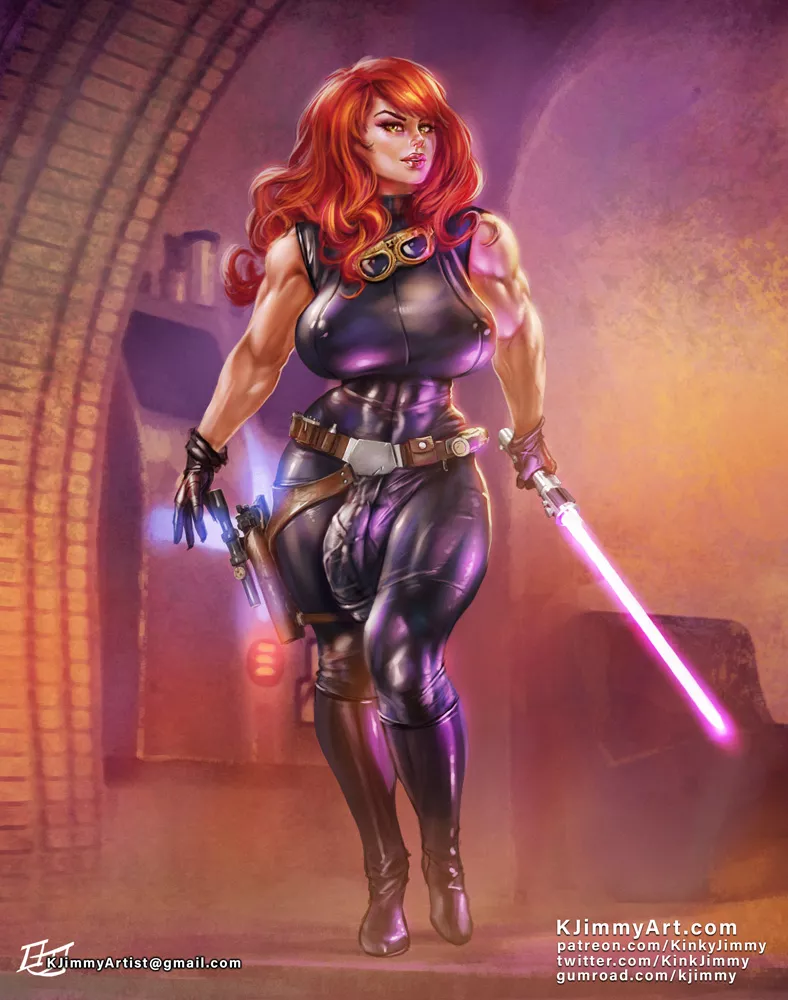Mara Jade (KinkyJimmy) [Star Wars] posted by ObserveAndHerve