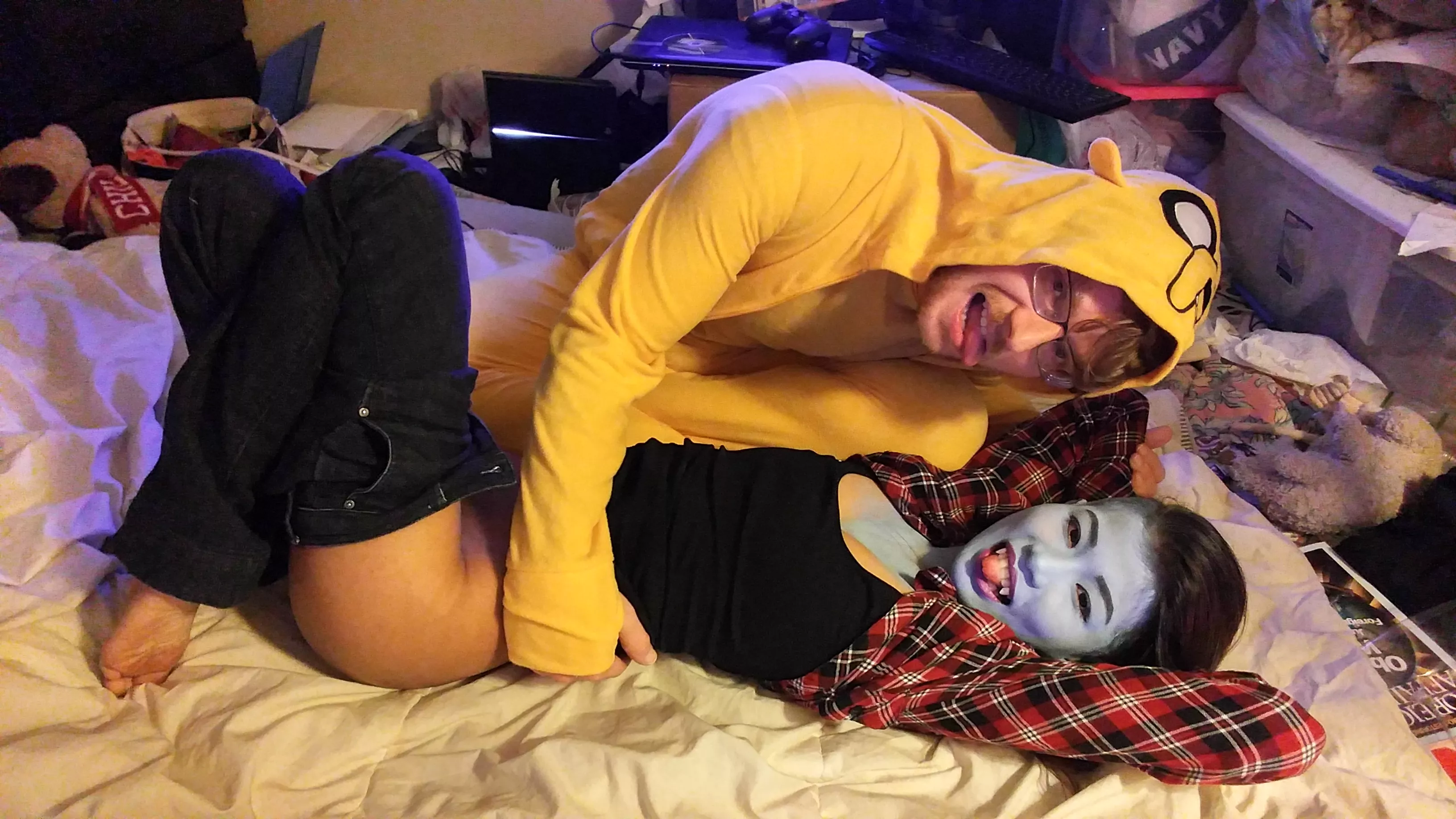 Marcie and Jake getting along (xpost r/nyannekochan) posted by nyannekochan