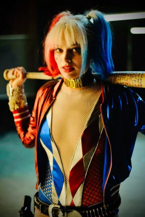 Margot Robbie as Harley always turns me on by Educational-Joke9830