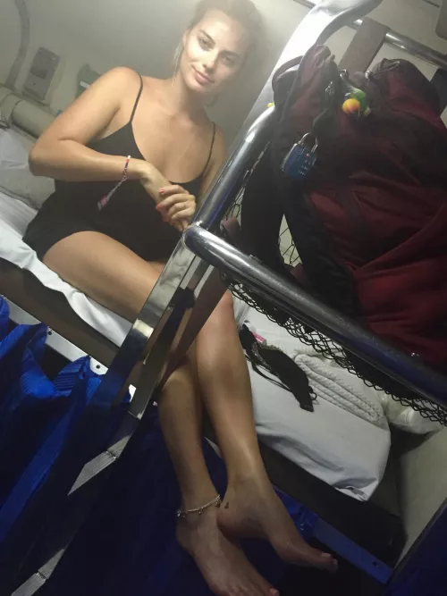 Margot Robbie ready to get her legs & feet worshipped behind the scenes by The_Right_Hand42