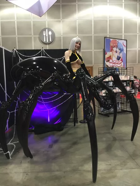Marie Claude cosplaying as Rachnera (I assume this on here somewhere) by MaddiNukem