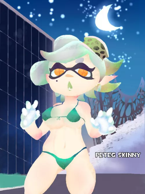 Marie in a Bikini (Peteg Skinny) by LegendRayLegion