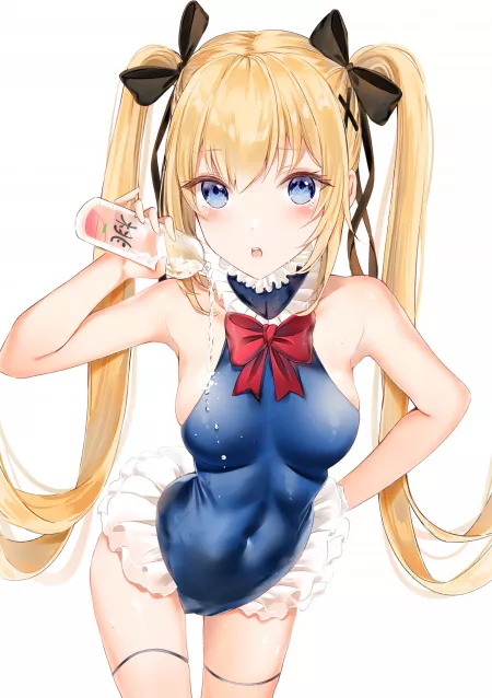 Marie Rose Little Splash Of Water (Yukineko1018) [Dead Or Alive/ Azur Lane] by sequence_string
