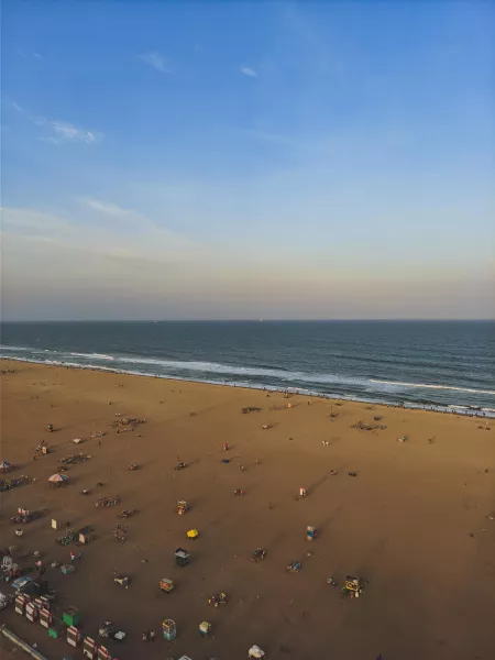 Marina Beach, Chennai, India. by akshayka99