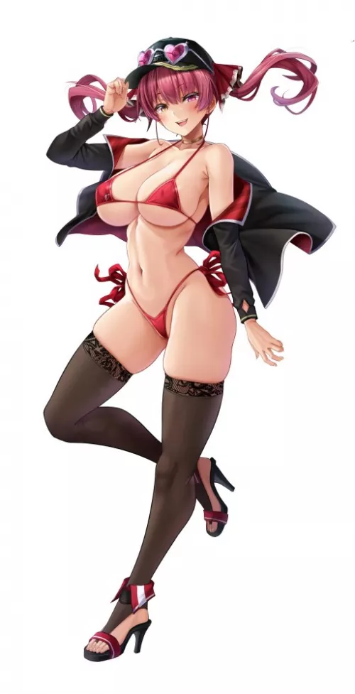 Marine got them double thicc thighs (@noboru200335) by Sensual_Requiem