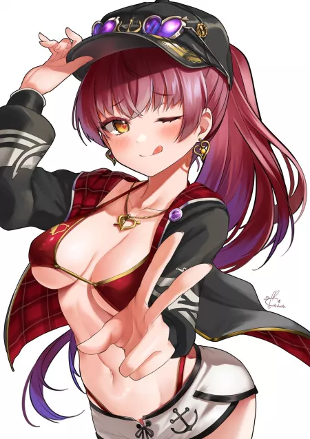 Marine [Hololive] by its_CheeChung