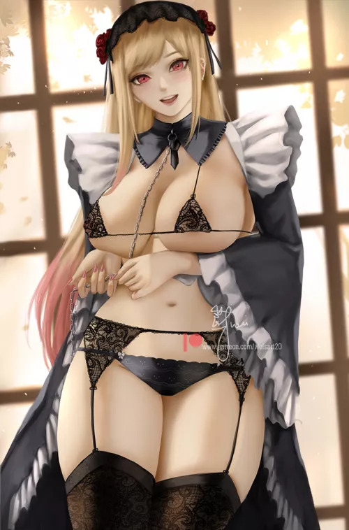 Marin's maid cosplay by ChristianBonifacio1