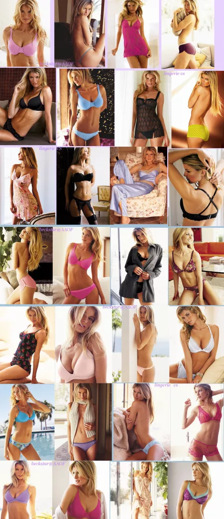 Marisa Miller - Victoria's Secret Collage by thejacksoncage12
