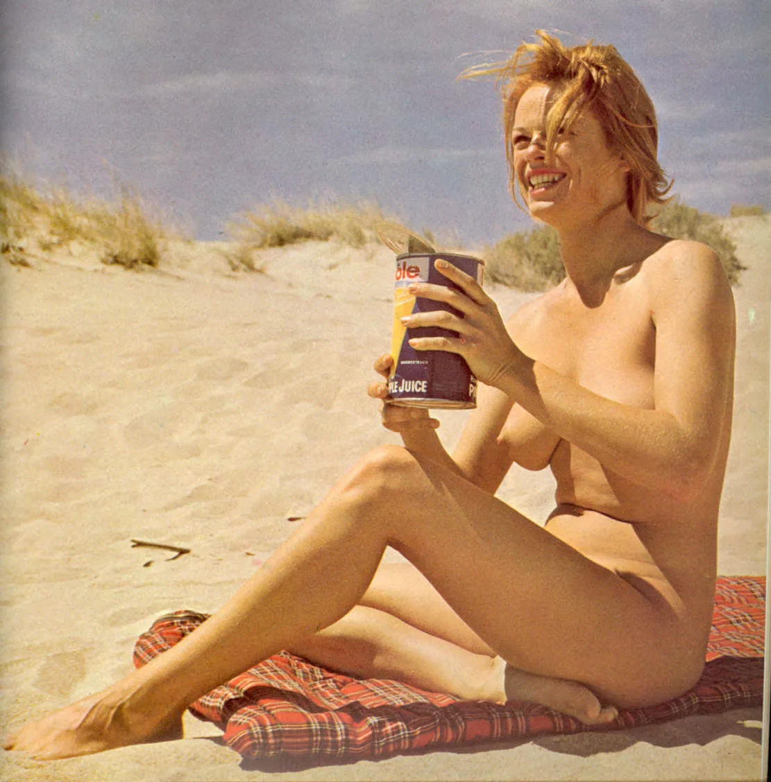 Marli Renfro taking a refreshing break straight from the source (Nude Look magazine) posted by NaturistPictures