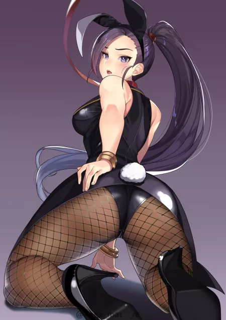Martina in sexy tights & fishnets by Henthigh_Senpai