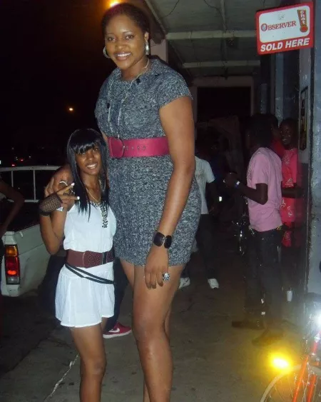 Marvadene Anderson … 6 ft 11.5 in … 😍 by bsskfkd