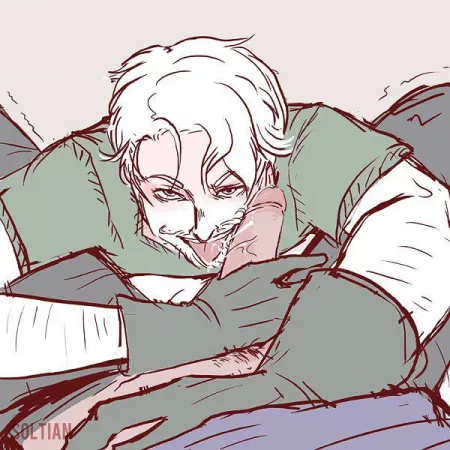 [Marvel] Fandral X Hogun (@beetle_smasher on Twitter) by TheRedYougurt