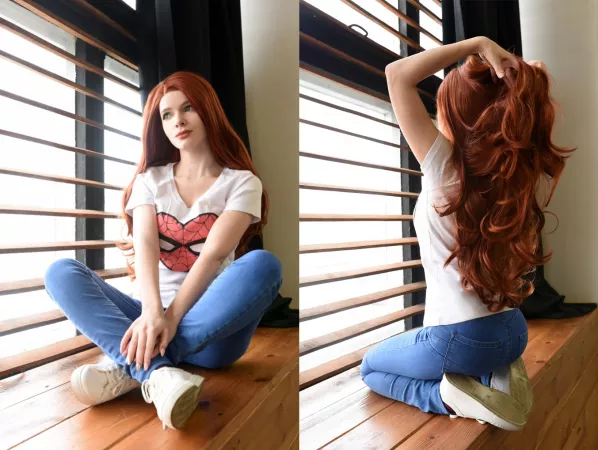 Mary Jane made a special photoset for her lovely Spiderman! by irina_sabetskaya