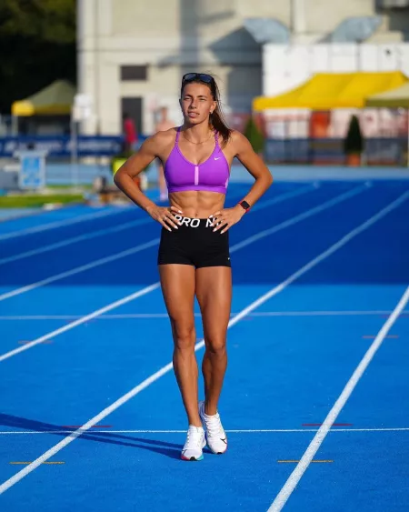 Maryna Bekh - Ukrainian Long Jumper by Master_Rignolo