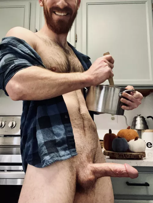 Mashing potatoes all night long by devin82220