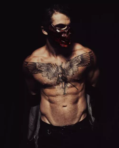 Mask stays on while we are fucking by kinkybradpitt