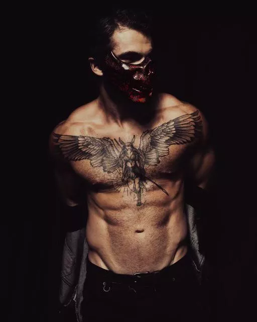 Mask stays on while we are fucking posted by kinkybradpitt