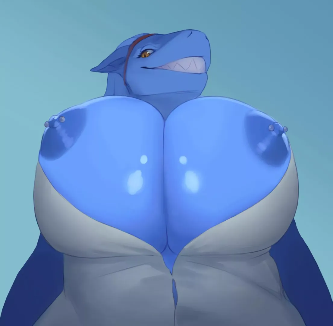 Massive Shark Tits [F] (neracoda) posted by 5headedragon