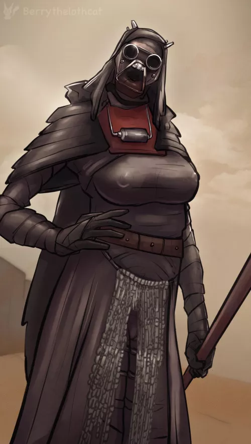 Massive Tusken warrior commission (Berrythelothcat) by Berrythelothcat