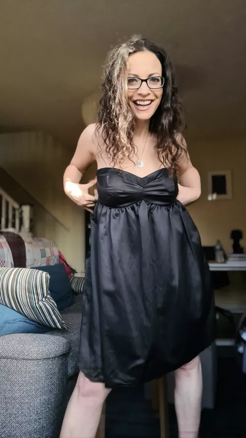 Matching dress and glasses 48F by Hotmilf_Rose