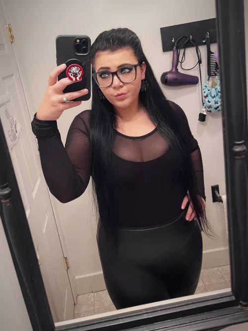 Matching my pants to my frames by PrincessGothicBean