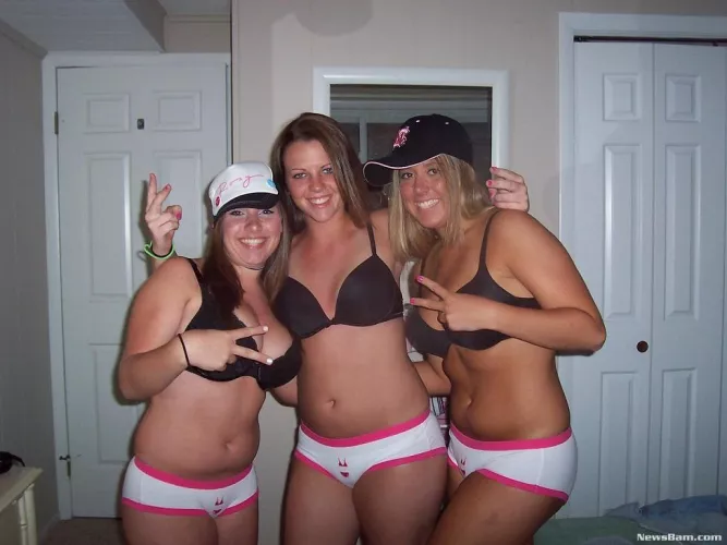 Matching trio by panty_overload