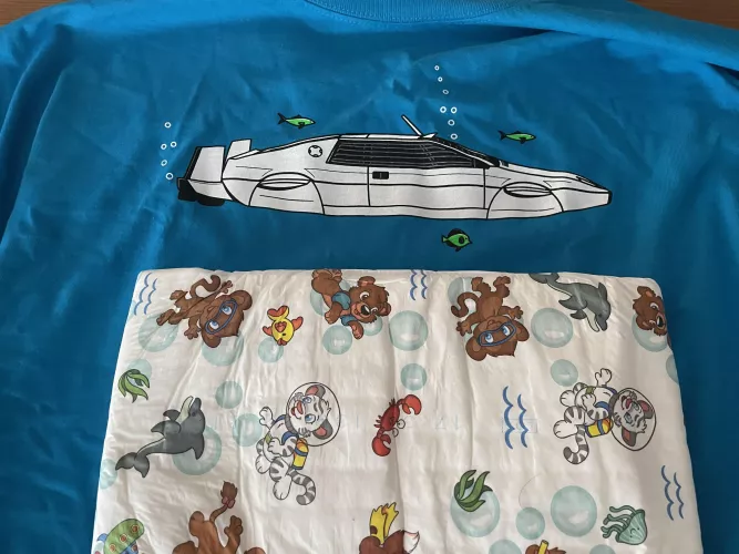 Matching your shirt to your diaper by huggies__bear