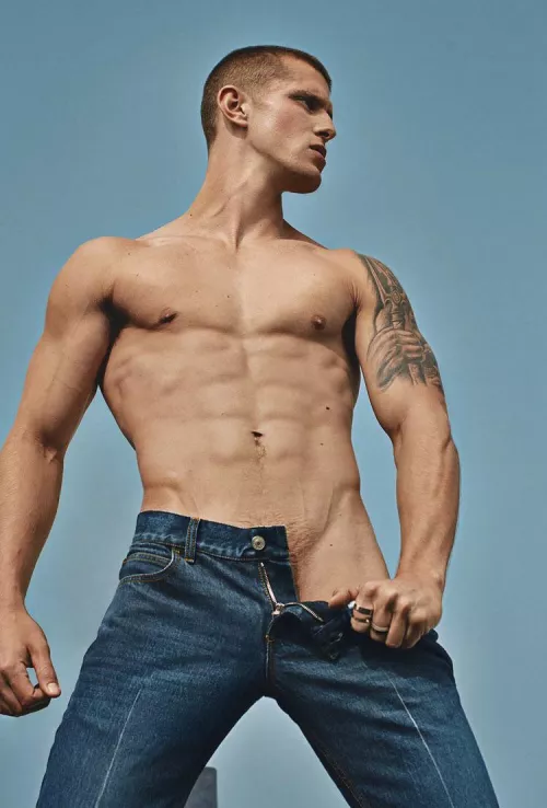 Matt van de Sande by Steven Klein for VMan by snapper4you