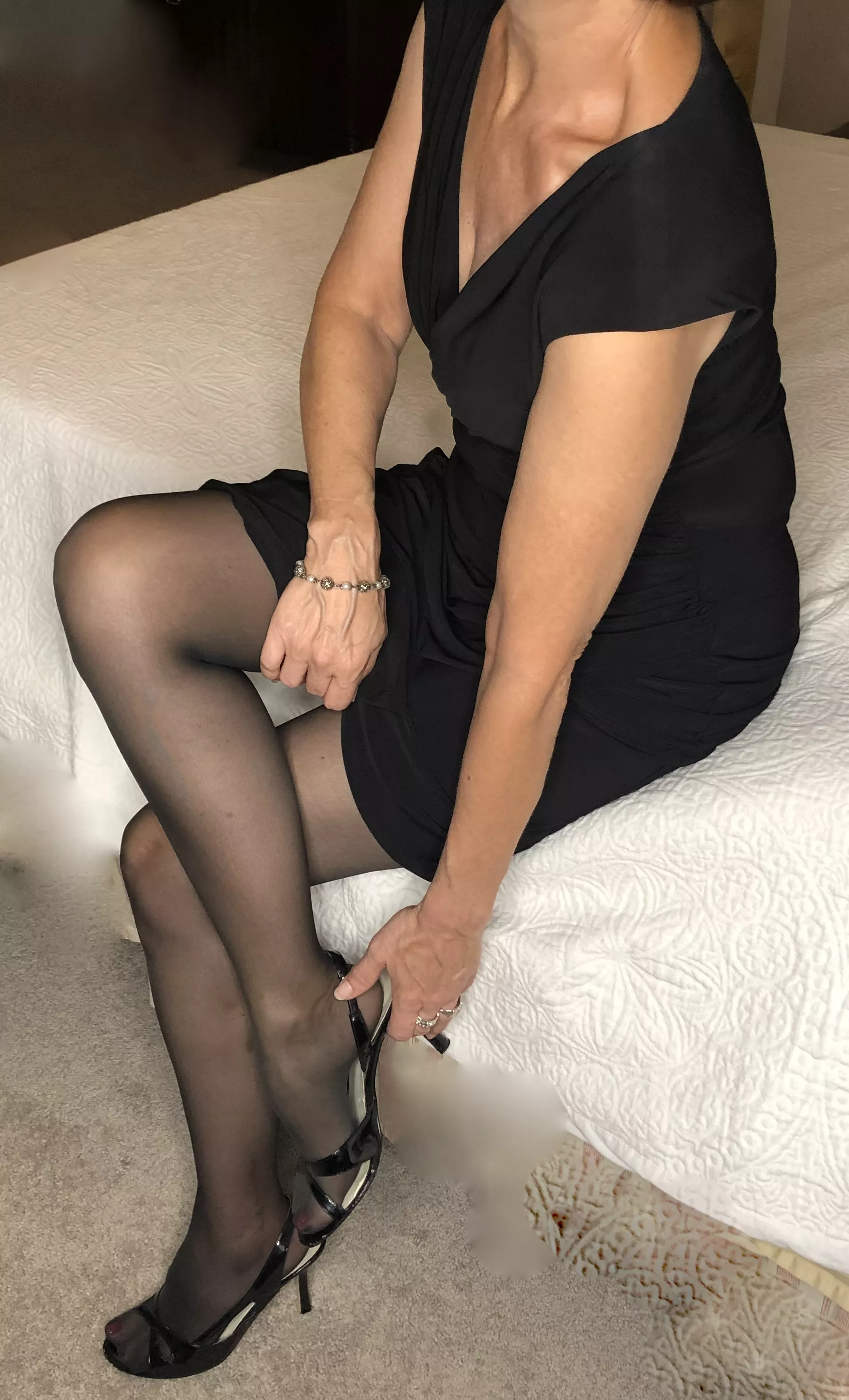 Mature sounds so old. Maybe tonight's date will make me feel young again! posted by prettycutefeetmom