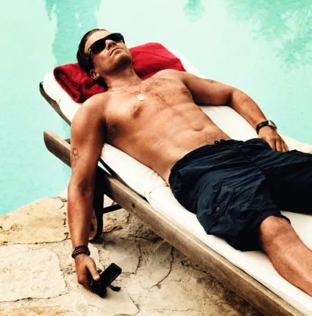 max beesley being all studly by the pool by egoishta