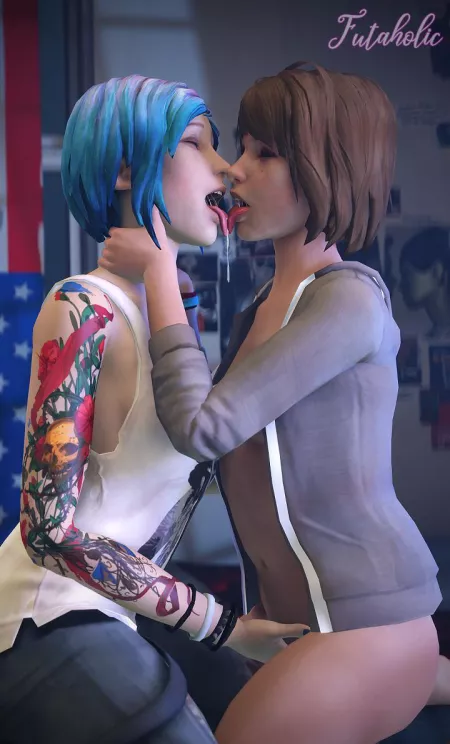 Max & Chloe alone together (Futaholic3D) by MrMotherStealer