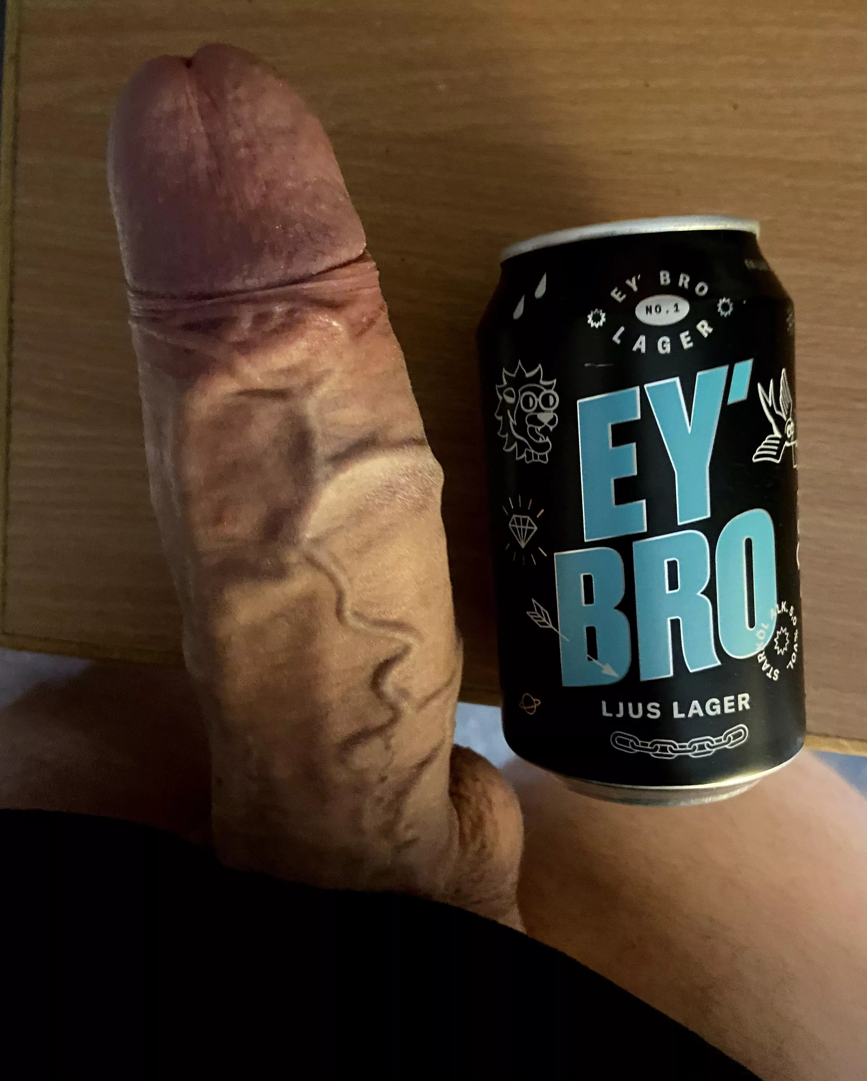 “May I have a dick sized beer please?” posted by BedEngineer