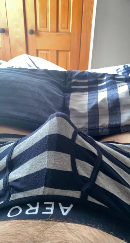 May need to get better underwear so the morning wood can breathe 😉 by LT467