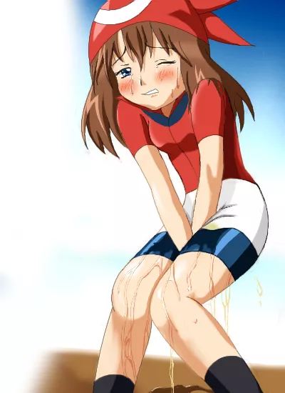 May wetting her skirt posted by dorgleporgle