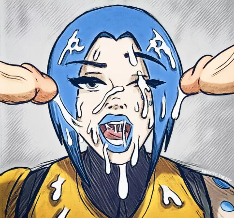 Maya Facial (My Art) by BiggyDeez