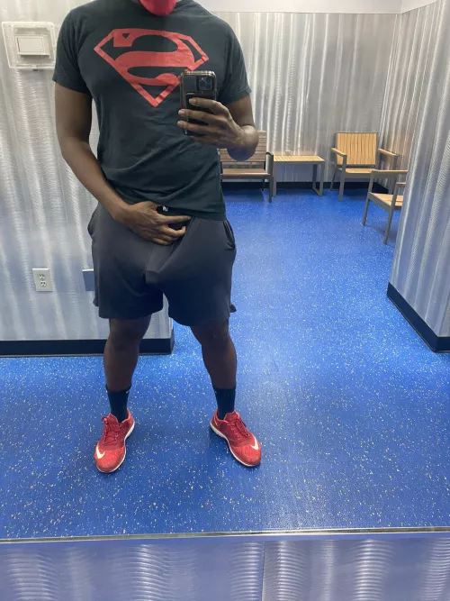 Maybe I should start wearing underwear to the gym by Daddydarko70