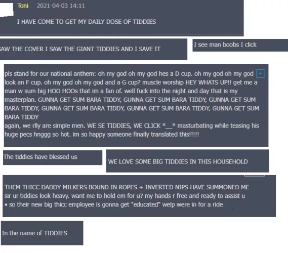 Maybe it's a good thing that the comment section was disabled in mangago.... by BobTheCrackQueen