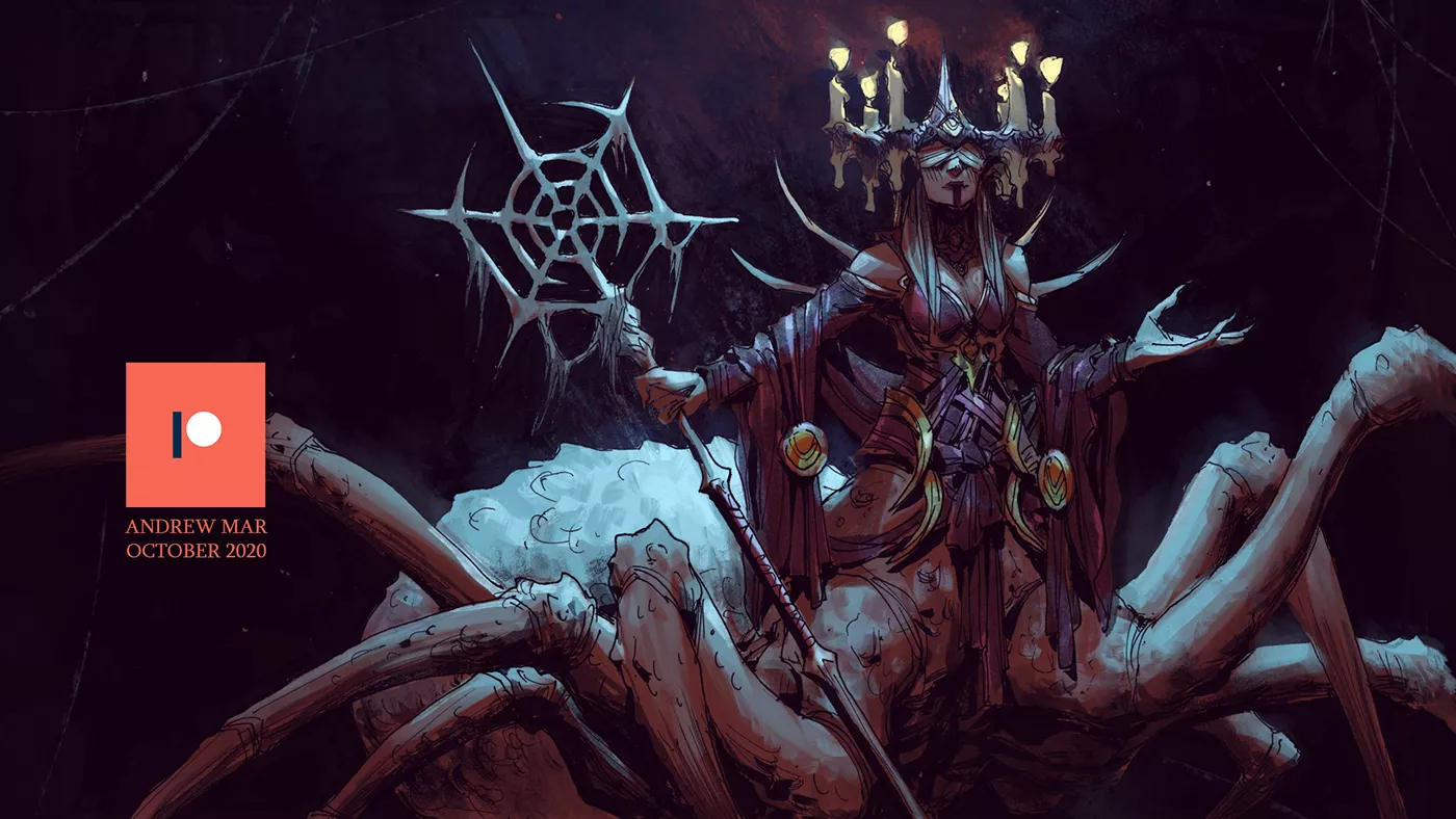 Maybe the best spider i've seen (Andrew Mar) posted by MonsterFetish