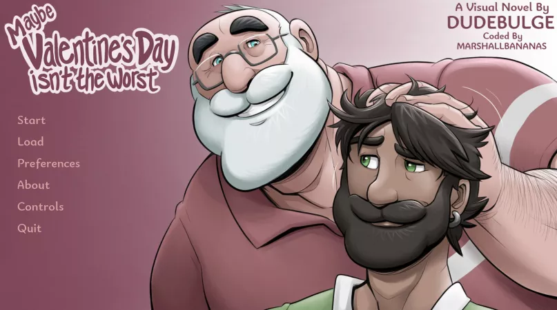 Maybe Valentine's Day isn't the Worst - A Gay Bara Visual Novel by marshallbanana5