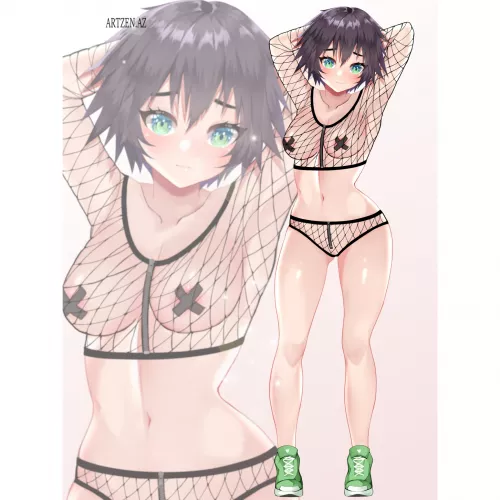 Mayuri fanart by me [Steins gate] by artzenaz