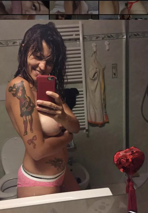 me and my boobs after shower💋💦💦 by Diana_m_zilli