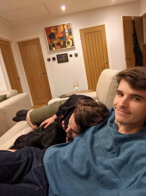 Me and my little gay family settling into the holidays 🥰 by Clarrrkkkeeeyyy