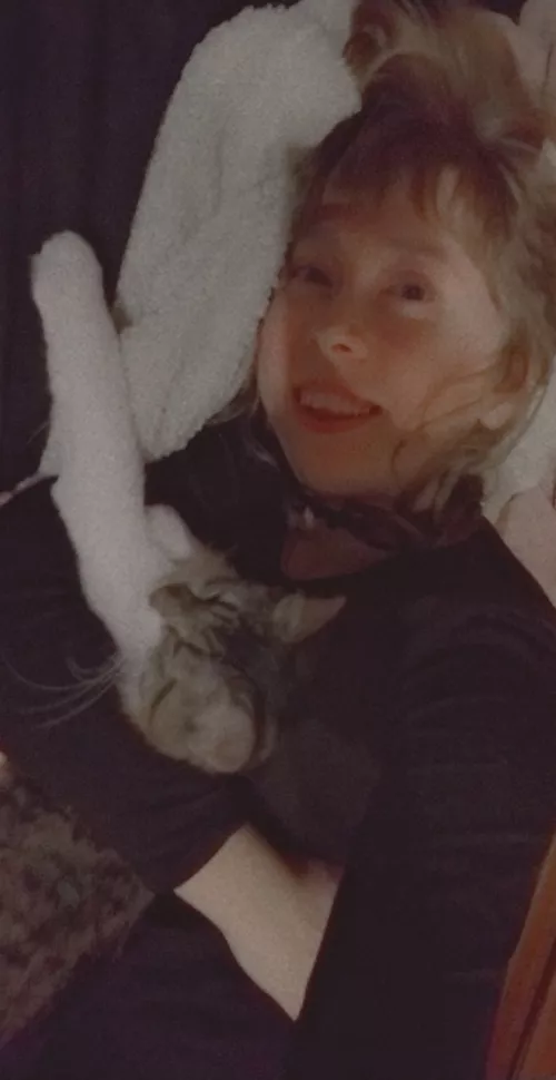 Me and my precious baby, Rosie by iris_blossom