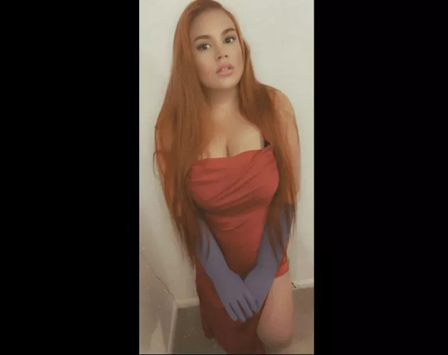 Me as Jessica Rabbit by Princess_Peachy_Bum