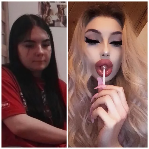 me from saddie to baddie😈🔥💋