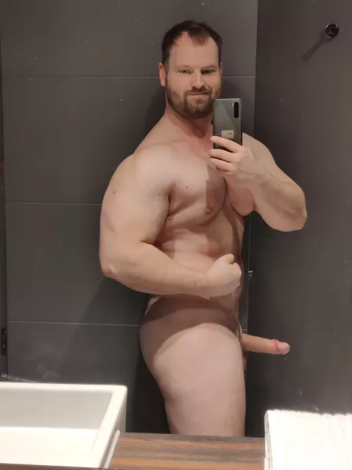 me getting fatter rocking a semi by AlphaRising