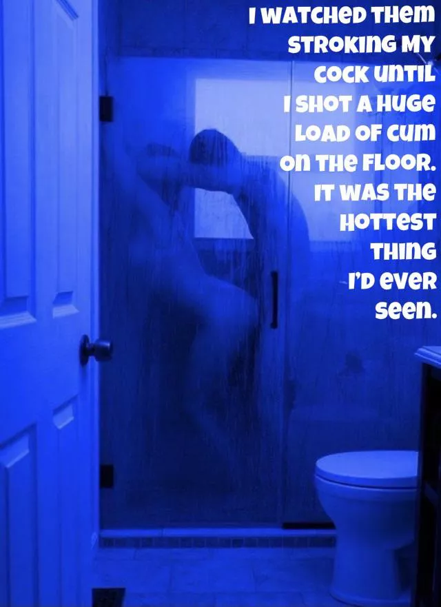 Me: I came home early yesterday and caught my wife fucking some dude in my shower! Look at this pix… Best Friend: Dude what did you do? Me: Well I did the only thing I could do, right there, right then… posted by ILoveToShareMyWife69