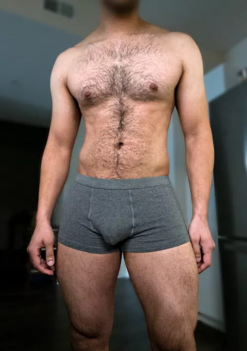 Me in some tight gray boxer briefs by TurnipEater